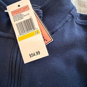 Vineyard Vines Navy Cotton Pullover